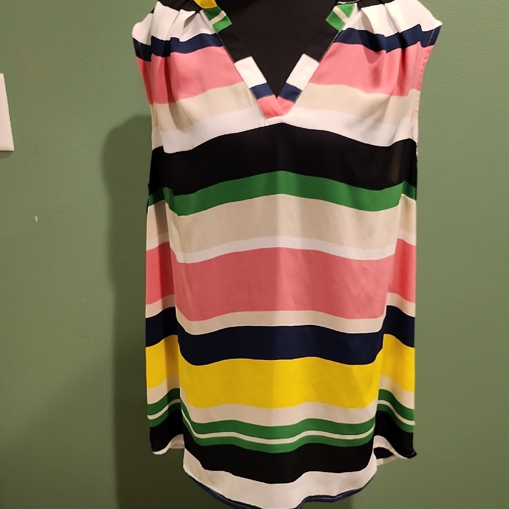 Violet & Claire Multicolor Sleeveless Top